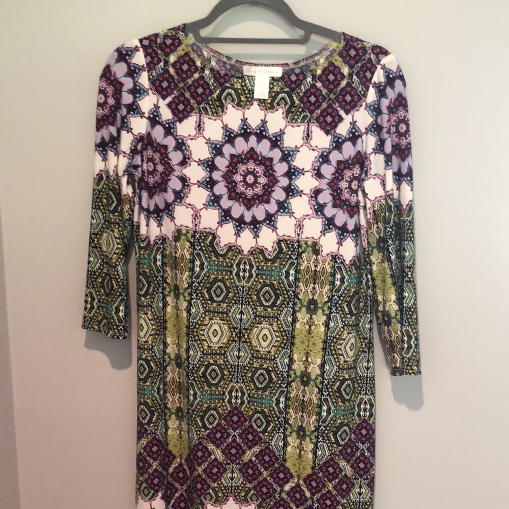 END OF YEAR SALE! | London Times Multicolored Sleek Dress